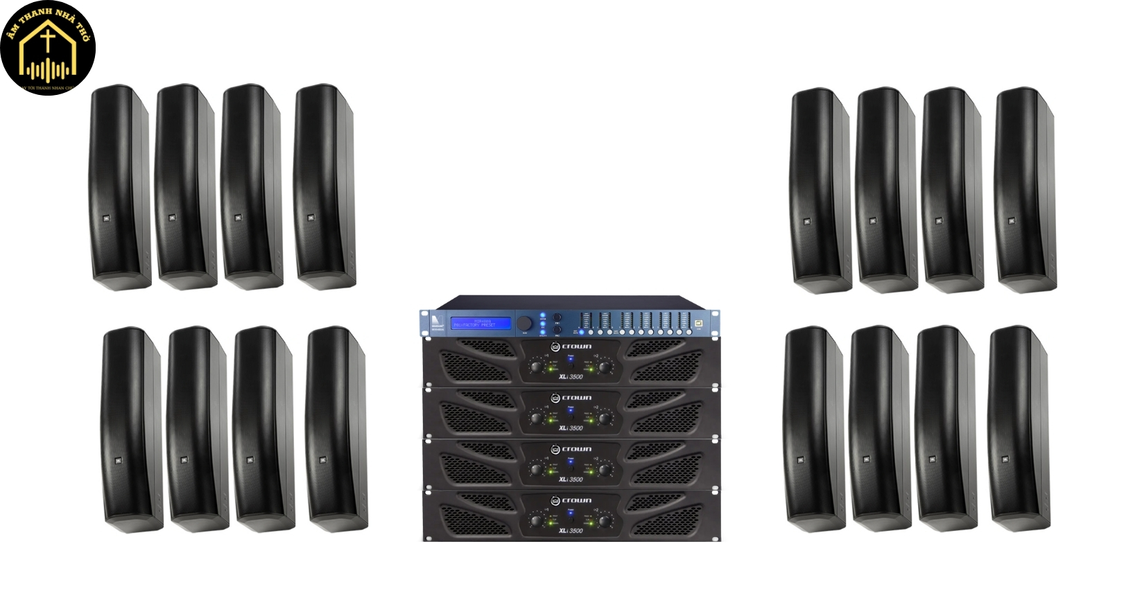 Dàn âm thanh nhà thờ JBL CBT 70J-1 dan am thanh nha tho jbl cbt 70j-1